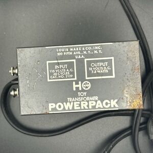 Marx HO Toy Transformer Powerpack